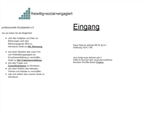 Tablet Screenshot of old.professionelle-sozialarbeit.de